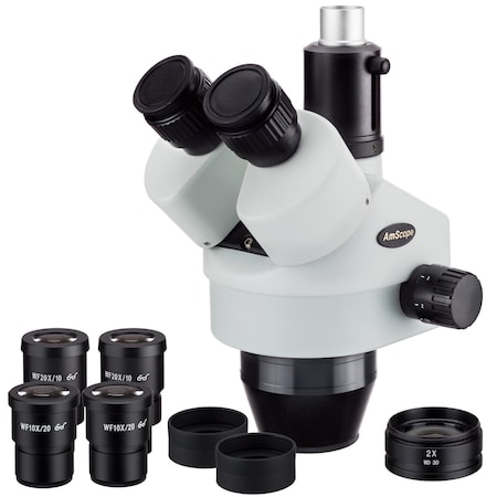 7X-180X Trinocular Zoom Stereo Microscope Head